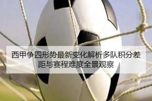 西甲争四形势最新变化解析多队积分差距与赛程难度全景观察